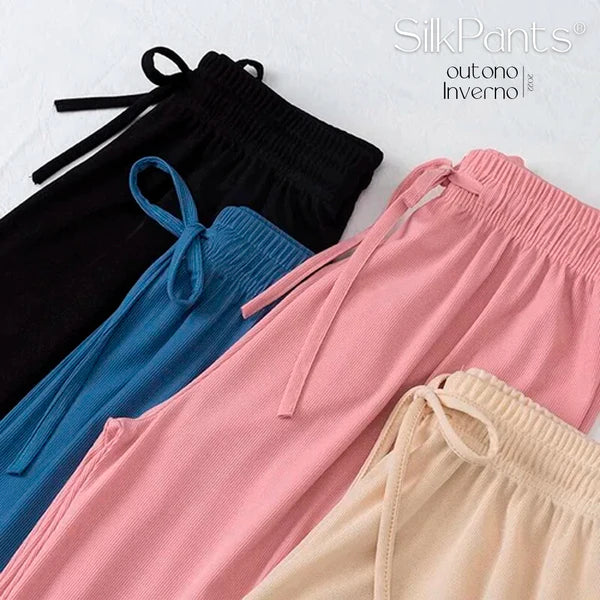 Calça de Seda Feminina - SilkPants Roupas (Calça Feminina 5) Dm Stores