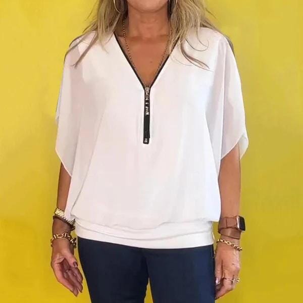 Camisa Feminina Casual de Chiffon FEMININO - ROUPAS - CAMISA 1 Dm Stores