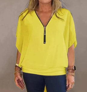 Camisa Feminina Casual de Chiffon FEMININO - ROUPAS - CAMISA 1 Dm Stores