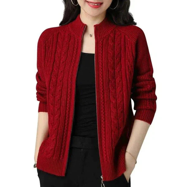 Cardigan Inverno frio Manga Longa Roupas (Cardigã Feminino 2) Dm Stores