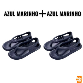 Sandália Anatômica Nuvem 2.0 - Confortável e Antiderrapante [COMPRE 1, LEVE 2] Calçados (Sandália Feminina 26) Dm Stores 35 Azul Marinho Azul Marinho