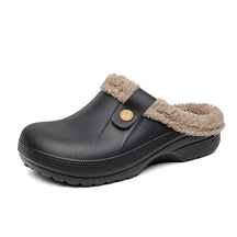 Sandália Ortopédica com Forro Peludo FEMININO - CALÇADOS - SANDALIA 6 Dm Stores Preto com Forro Marrom