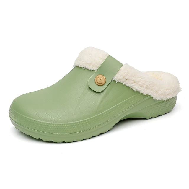 Sandália Ortopédica com Forro Peludo FEMININO - CALÇADOS - SANDALIA 6 Dm Stores Verde