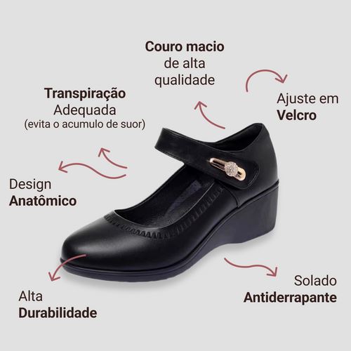 Sandália Ortopédica Feminina - Gabriella FEMININO - CALÇADOS - SANDALIA GABRIELLA 2 Dm Stores