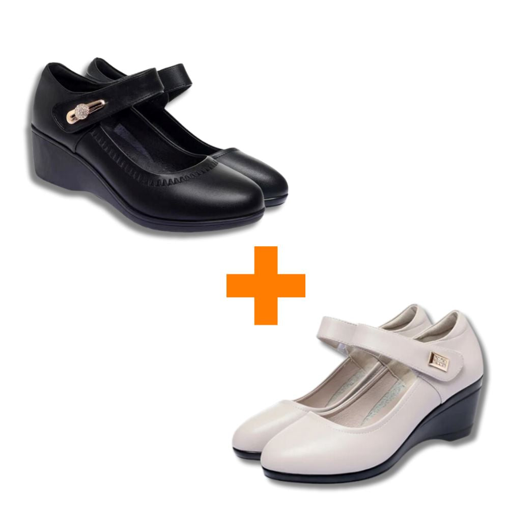 Sandália Ortopédica Feminina - Gabriella FEMININO - CALÇADOS - SANDALIA GABRIELLA 2 Dm Stores 33 Preto e Branco