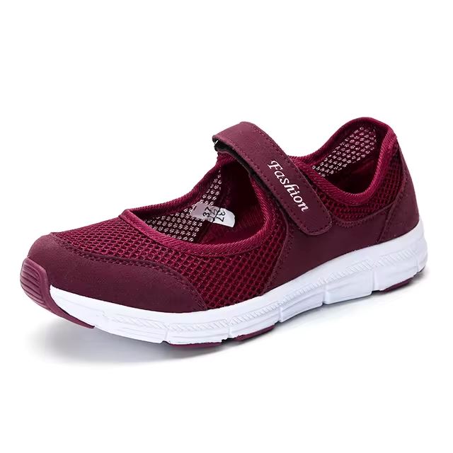 Sapatilha Casual Feminina Ortopédica Slip-On FEMININO - CALÇADOS - SAPATILHA 3 Dm Stores Vermelho 33